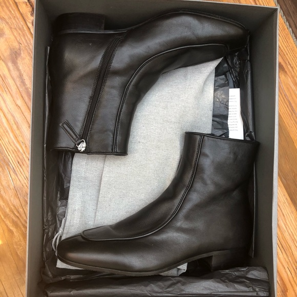 NEW Aquatalia Men’s Tomas Calf Weatherproof Leather Boots Size 9 - Picture 3 of 7